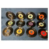 49 Assorted 45 RPM Vinyl Records various artists