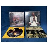 Four Vinyl Records Featuring Larry Graham, James B