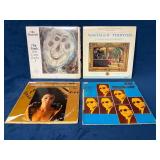4 Vinyl Records Featuring Jazz and Nostalgic Music