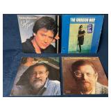 Four Vinyl Records: Shakinï¿½ Stevens, Roy Orbison,