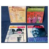 4 Vinyl Records: B.J. Thomas, The Platters, Elvis
