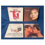 4 Vinyl Records Featuring Barbra Streisand and Oth