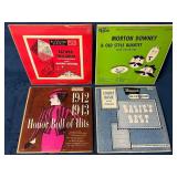 4 Vinyl Records Including Toscanini, Morton Downey