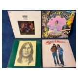4 Vinyl Records Including Spirit, Michael Quatro B