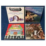 Four Vinyl Records Featuring George Gershwin, Marv