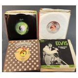 Vintage 45 RPM Vinyl Records from Various Labels E