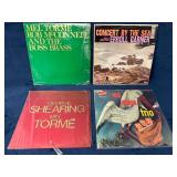 Four Jazz Vinyl Records Featuring Mel Torme, Errol