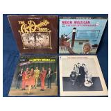 4 Country Music Vinyl Records by Various Artists