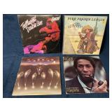 Four Vinyl Records: Ted Nugent, Pure Prairie Leagu