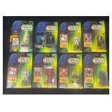 Lot Of 8 1997-1998 Star Wars Power of the Force Ac