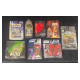 Lot Of 8 Star Wars Action Figures and Collectibles