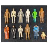 Vintage Lot Of 12 1977-1984 Star Wars No COO Figur