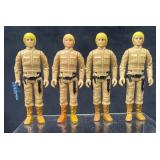 Vintage Lot Of 4 1980 Star Wars Unitoy Kader HK Lu