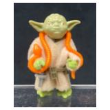 Vintage 1980 Star Wars Smile HK Yoda Figure with O