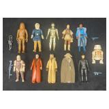 Vintage Lot Of 11 1977-1983Star Wars HK Action Fi