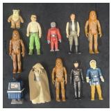 Vintage Lot Of 11 1977-1984 Star Wars No COO Figur