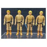 Vintage Lot Of 4 1980 Star Wars Smile HK No COO Lu