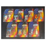 Lot Of 7 Star Wars Power of the Force Figures (199