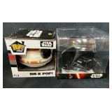 2 Star Wars Funko Pop Ceramic Mugs: BB-8 and Kylo