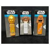 Three Hallmark Star Wars Bottle Openers With Sound