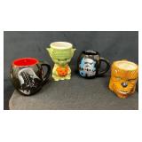 Four Star Wars Character Ceramic Mugs