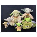 Yoda Plush Toys in Various Sizes from Star Wars