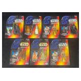 Lot Of 7 Star Wars Power of the Force Figures (199