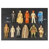 Vintage Lot Of 11 1977-1983Star Wars HK Figures,