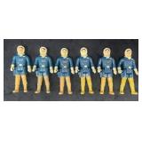 Vintage Lot Of 6 1980 Star Wars Unitoy Smile HK Ha