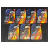 Lot Of 7 Star Wars Power of the Force Figures (199