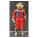 Vintage 1983 Star Wars Smile HK Nien Nunb Figure
