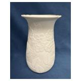 Kaiser Porcelain Vase with Floral and Leaf Motif,