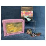 Two Just The Right Shoe Figurines with Boxes