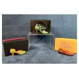 Three Just The Right Shoe Figurines with Original