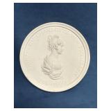Meissen Porcelain Plaque of Prinzessin Charlotte v