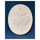 Meissen Porcelain Botanical Plaque ï¿½Die Birkeï¿½ Lim