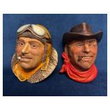 Legend Products ï¿½RFC Pilotï¿½ and ï¿½Cowboyï¿½ Chalkware