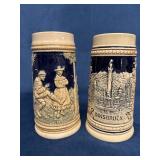 Wekara Beer Steins Made in West Germany Featuring