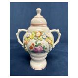 Grafenroda Footed Double Handle Urn, Made in GDR