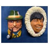 Chalkware Heads: Bossons ï¿½Inuit Manï¿½ and Legend Pr