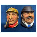 Legend Products Chalkware Character Head Sculpture