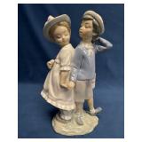 Lladro Figurine Featuring A Young Boy And Girl, Ma