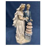 Lladro Wedding Figurine, Model 5387, Hand-Made in
