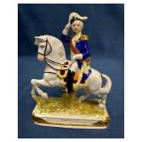 Sheibe Alsbach Porcelain Figurine of Davoust on Ho