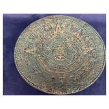 Aztec Calendar Plate, 16-Inch, Wall Hanging