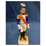 Capodimonte Figurine of Soult, Hand-Painted Porcel