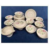 Haviland of New York ï¿½Garden Flowersï¿½ Tea Set with