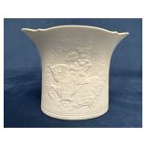 Wide Kaiser Vase Made in West Germany with Embosse