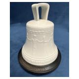 KPM Berlin Porcelain Freedom Bell Replica with Dis