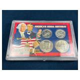 Americaï¿½s 200th Birthday Bicentennial Coin Set in